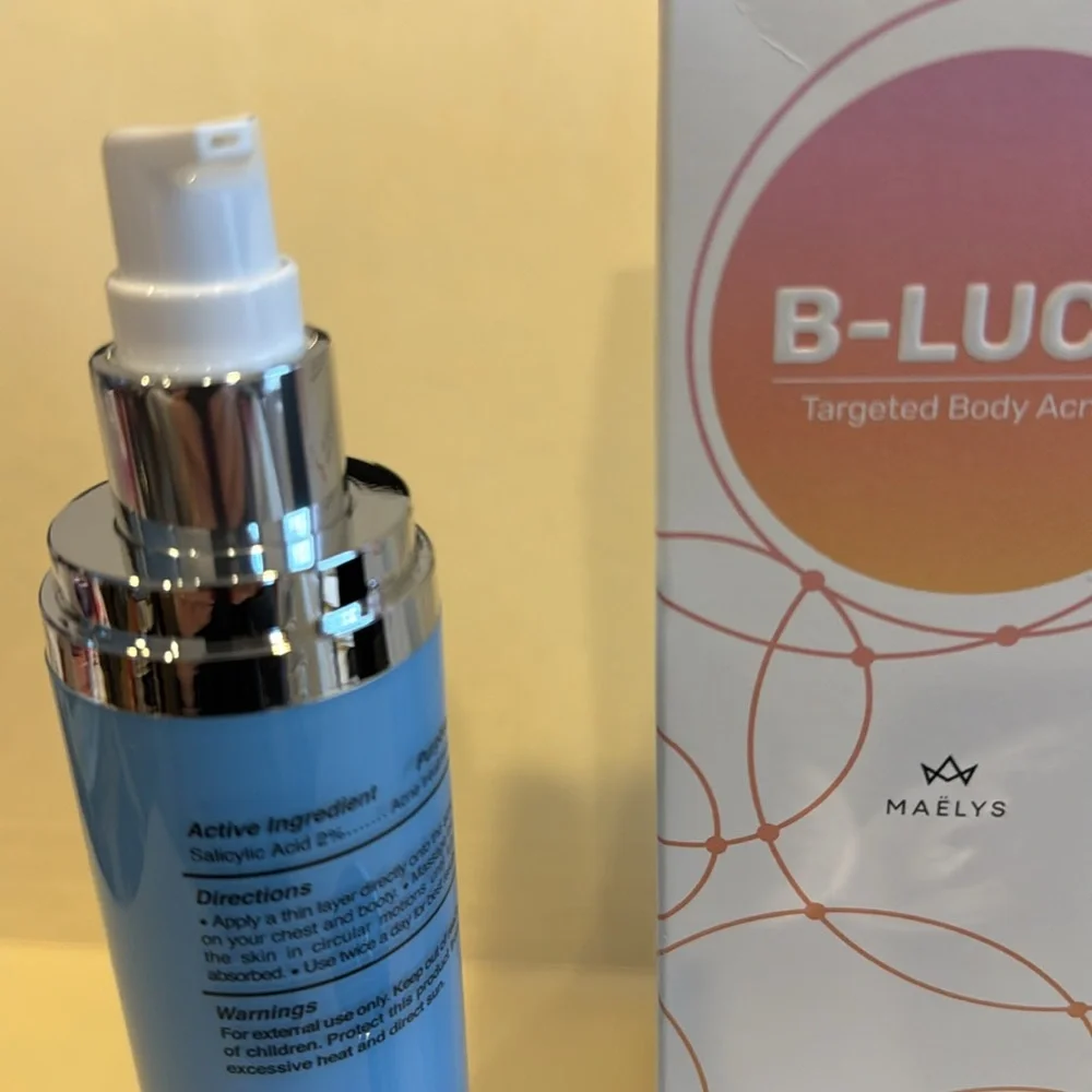 MAELYS B-Lucid Targeted Body Acne Gel 3.38oz NIB Sealed $49 NIB Sealed
